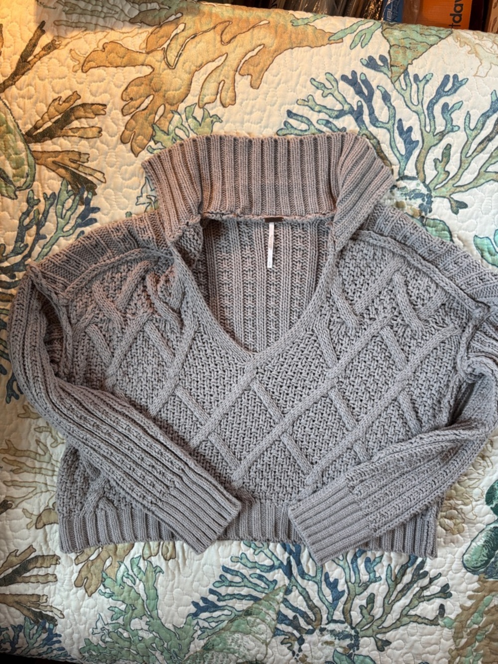 Free People V-Neck Sweater